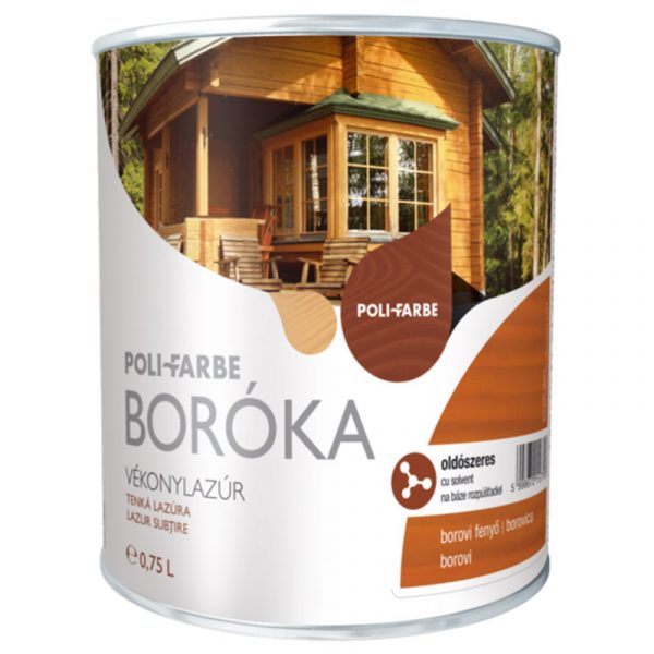 Poli-Farbe Boróka oldószeres vékonylazúr
