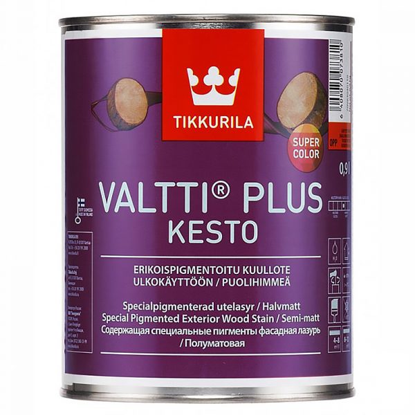 Tikkurila Valtti Plus Kesto EPP akril alapú kültéri favédő lazúr 2,7l